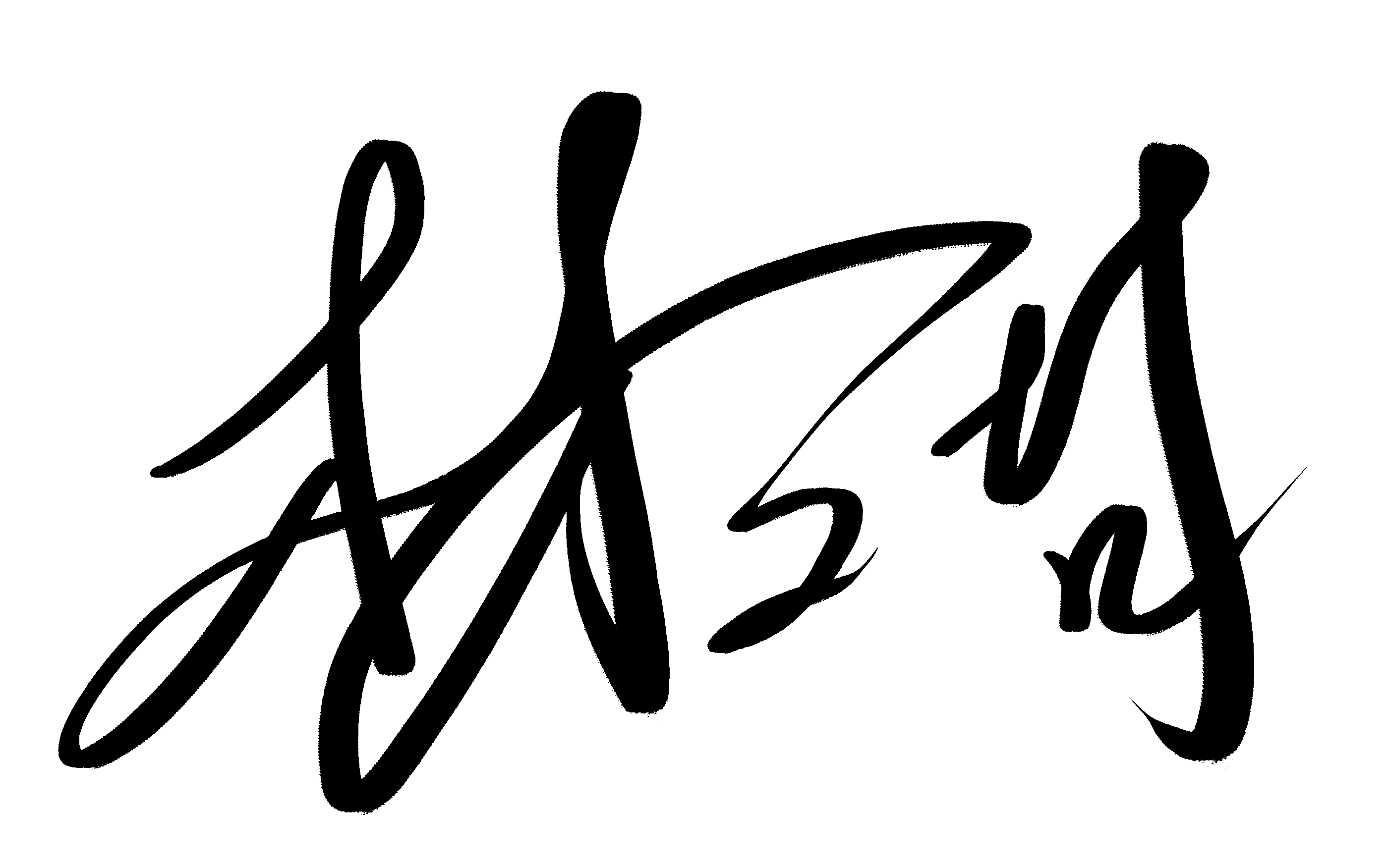 林上哲親筆簽名